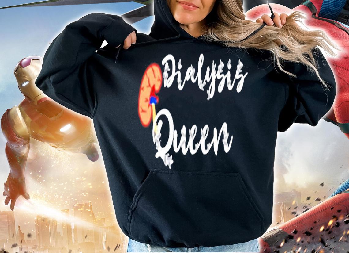 Womens Dialysis Queen Kidynes Organ Dialysis Nurse Nursing T-Shirt