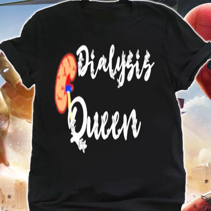 Womens Dialysis Queen Kidynes Organ Dialysis Nurse Nursing T-Shirt