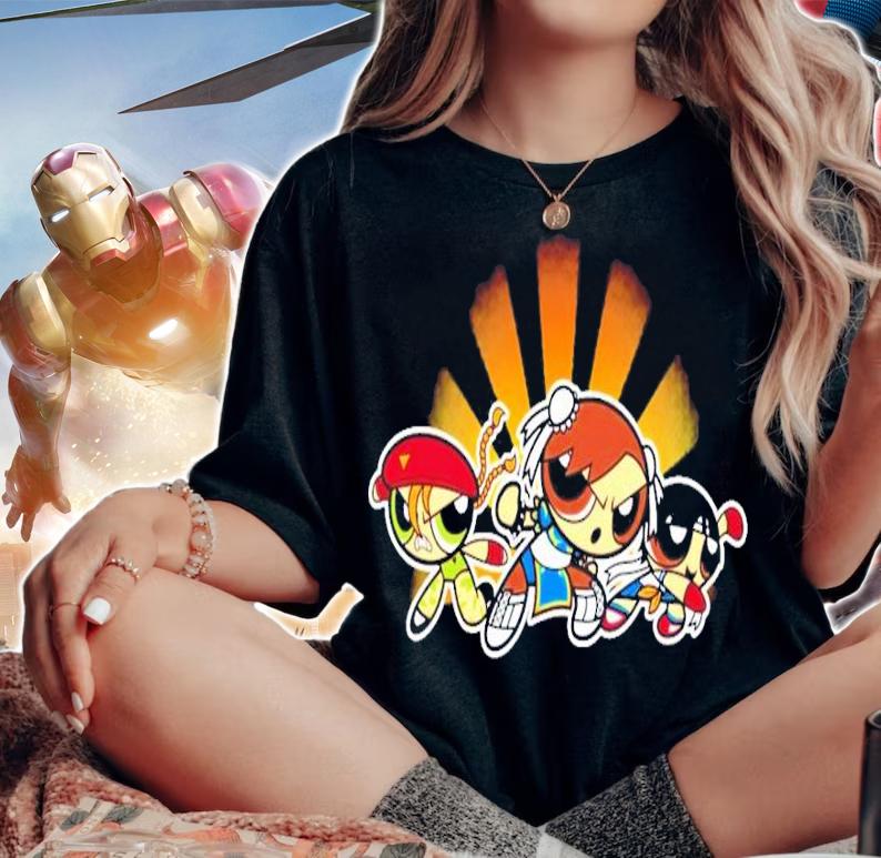 Powerpuff Fighters Shirt woman shirt