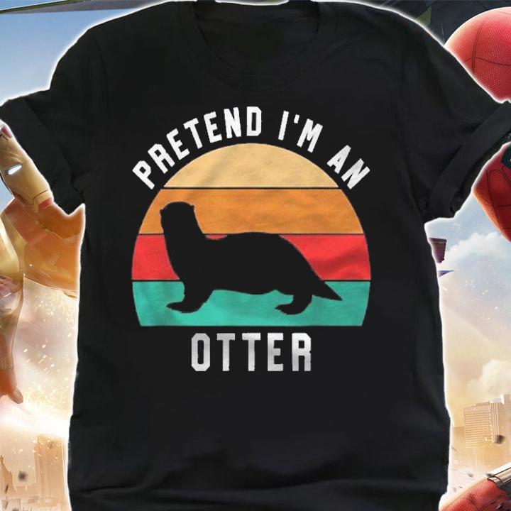 Simple Halloween Costume Otter Lover Pretend Im An Otter Shirt