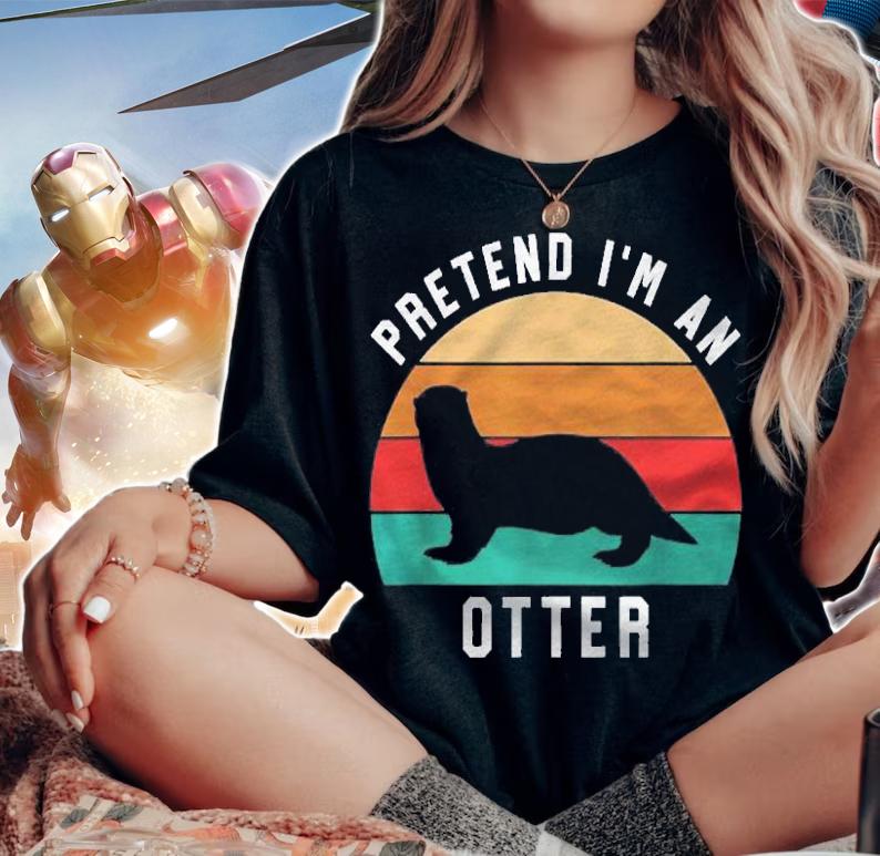 Simple Halloween Costume Otter Lover Pretend Im An Otter Shirt