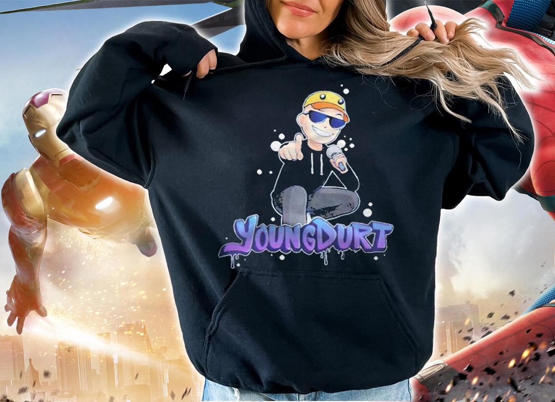 Vuxvux YoungDurt smile T-shirt hoodie