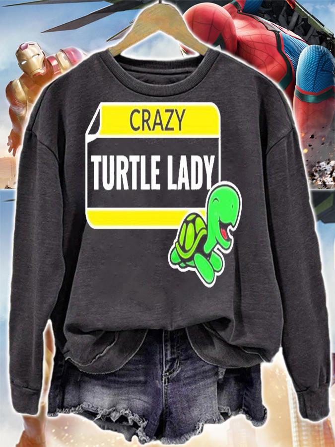 Crazy Turtle Lady Turtle Lover T-Shirt