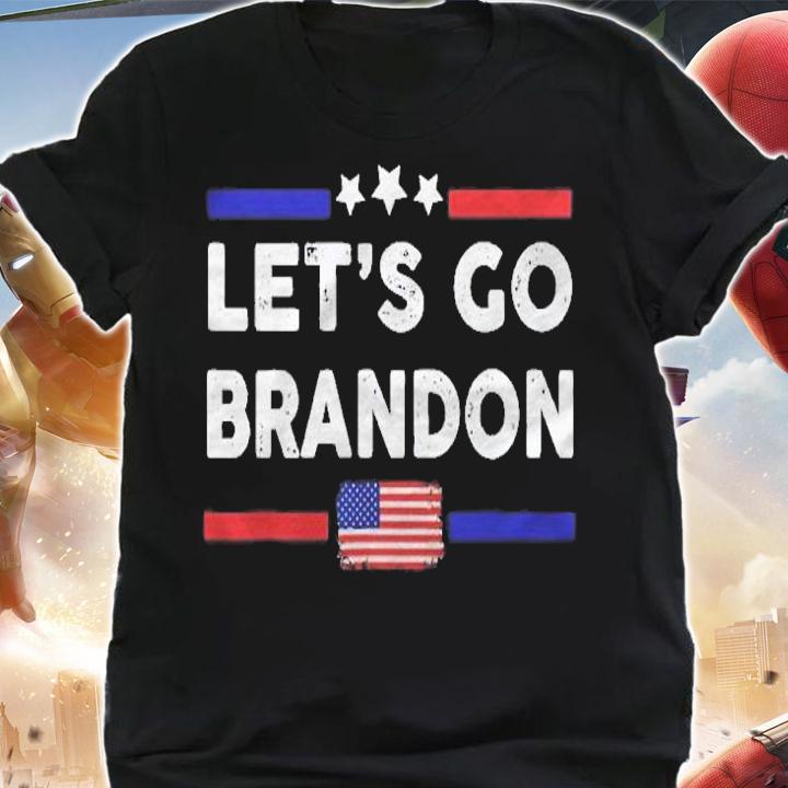 Lets Go Brandon Conservative Anti Liberal Us Flag (2) Shirt shirt