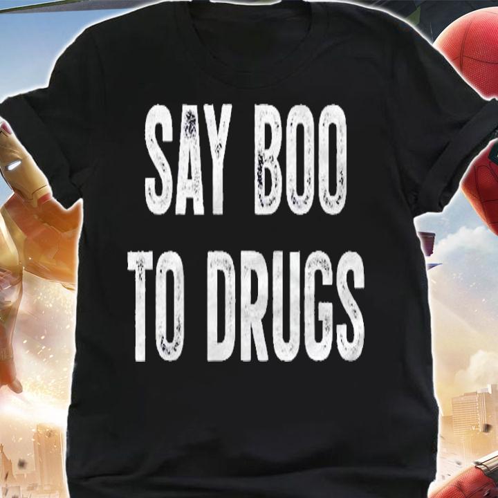 Say Boo To Drugs, Red Ribbon Week 2021, Drugs Awareness Shirt shirt