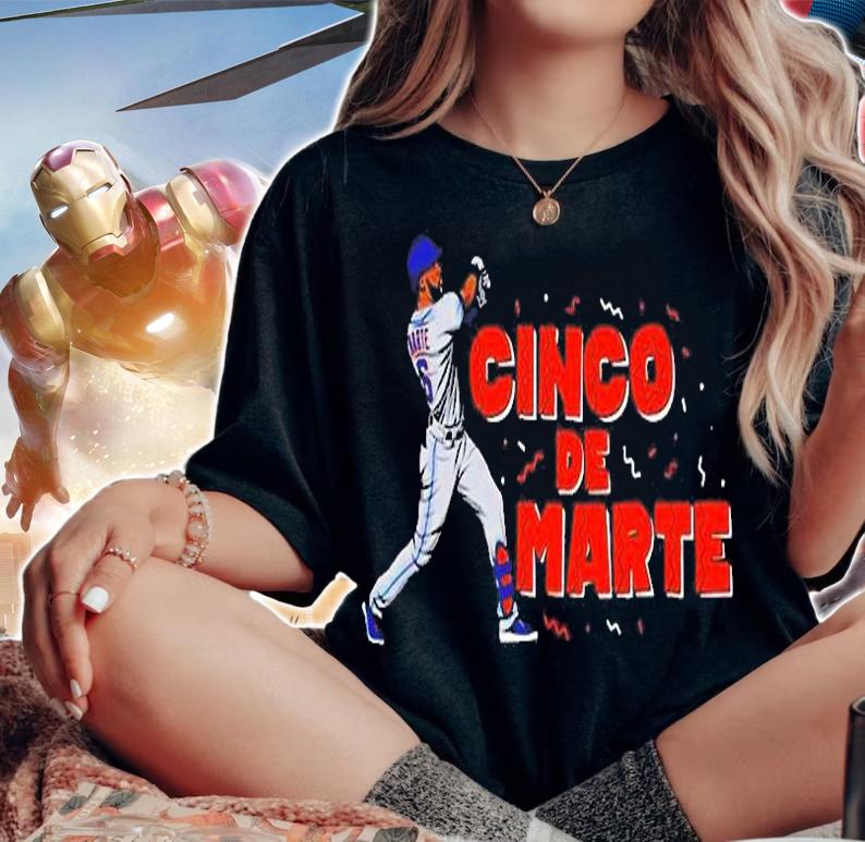 Starling Marte Cinco De Marte T-Shirt woman shirt