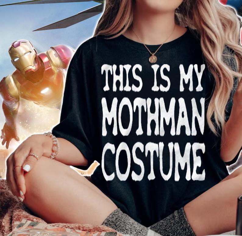 This Is My Mothman Costume Funny Halloween Shirt woman shirt