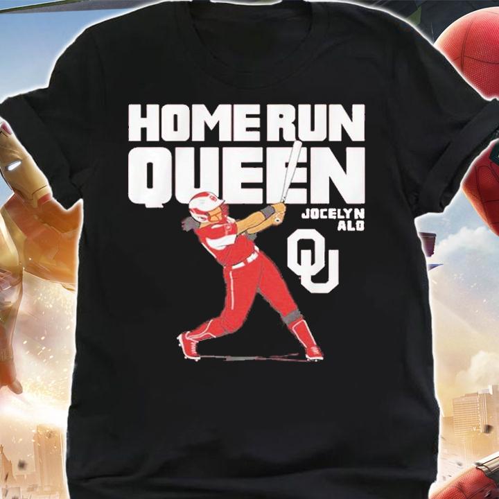 Oklahoma Softball Jocelyn Alo Home Run Queen Shirt shirt