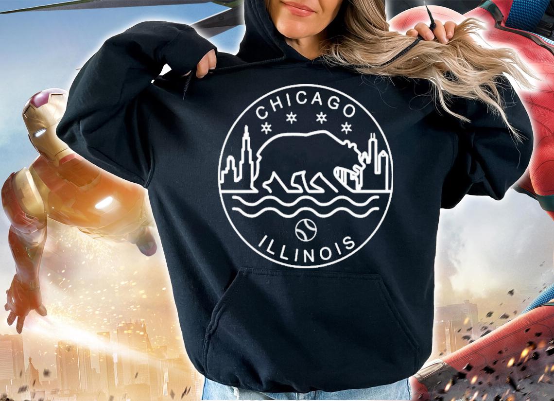 Chicago Illinois Baseball Seal Shirt
