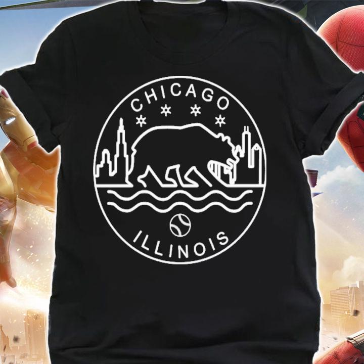 Chicago Illinois Baseball Seal Shirt