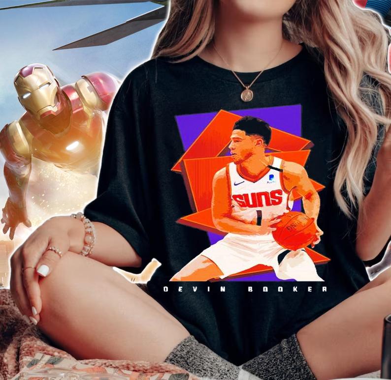 Devin Booker Phoenix Suns NBA Basketball T-Shirt