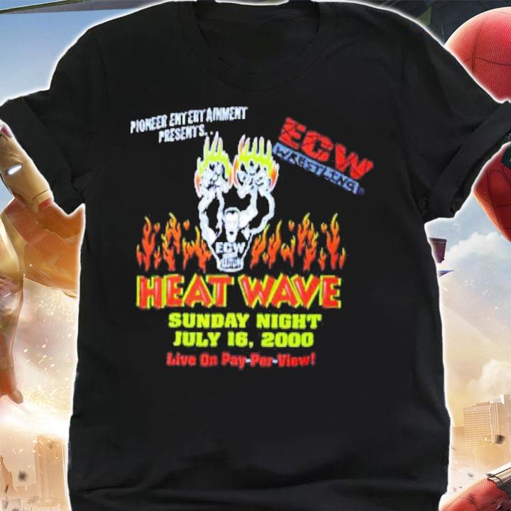 ECW Heat Wave Sunday Night July 16 2000 Live On Pay-Per-View Shirt shirt