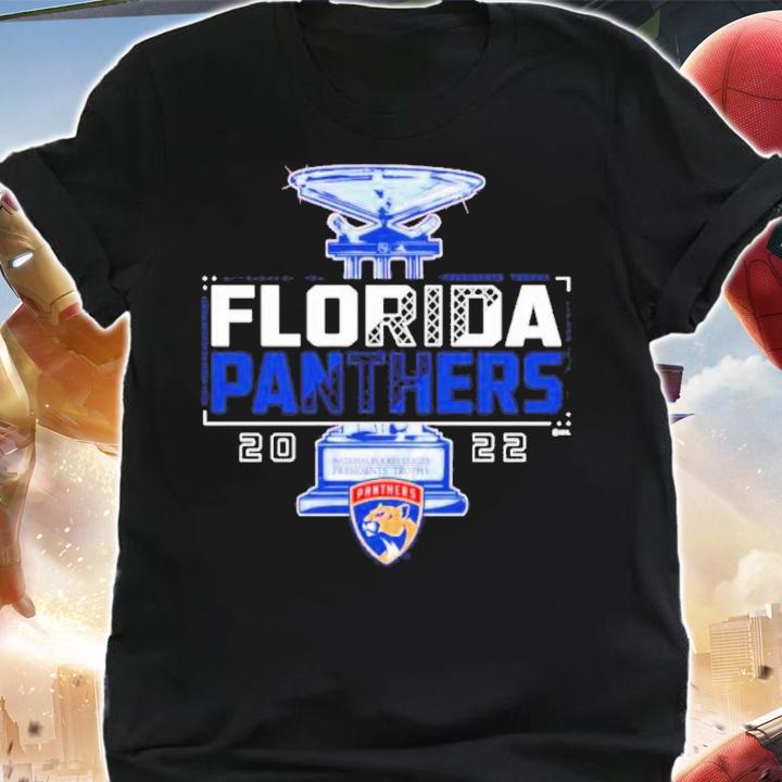 Florida Panthers National Hockey League Presidents' Trophy 2022 Shirt shirt
