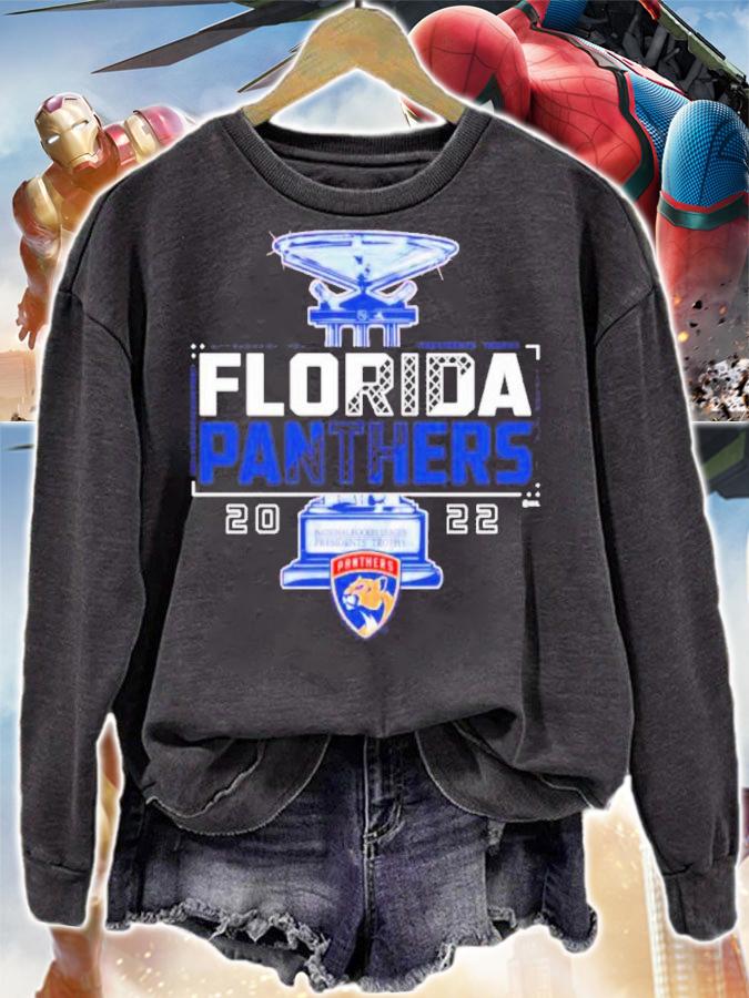 Florida Panthers National Hockey League Presidents' Trophy 2022 Shirt sweatshirt