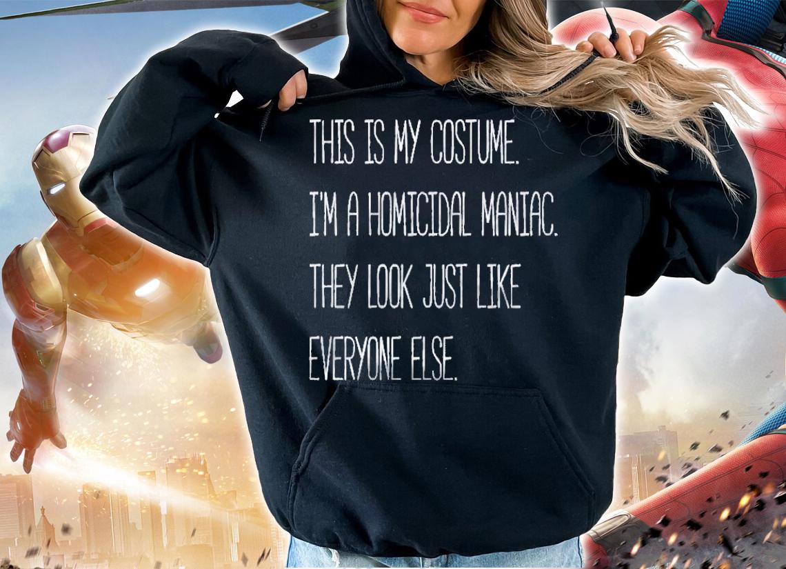 Im A Homicidal Maniac Premium Halloween Shirt