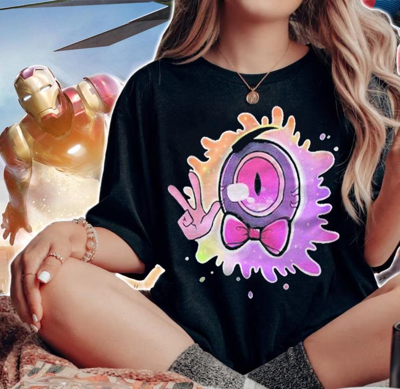 Kaden Colourful Eye T-shirt woman shirt