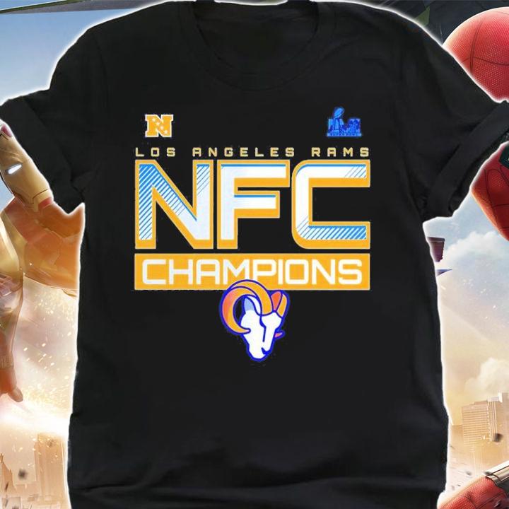 Los Angeles Rams NFC Champions Iconic Slant 2021 Shirt