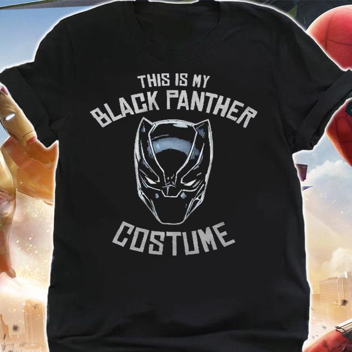 Marvel Black Panther This Is My Costume Halloween Shirt shirt