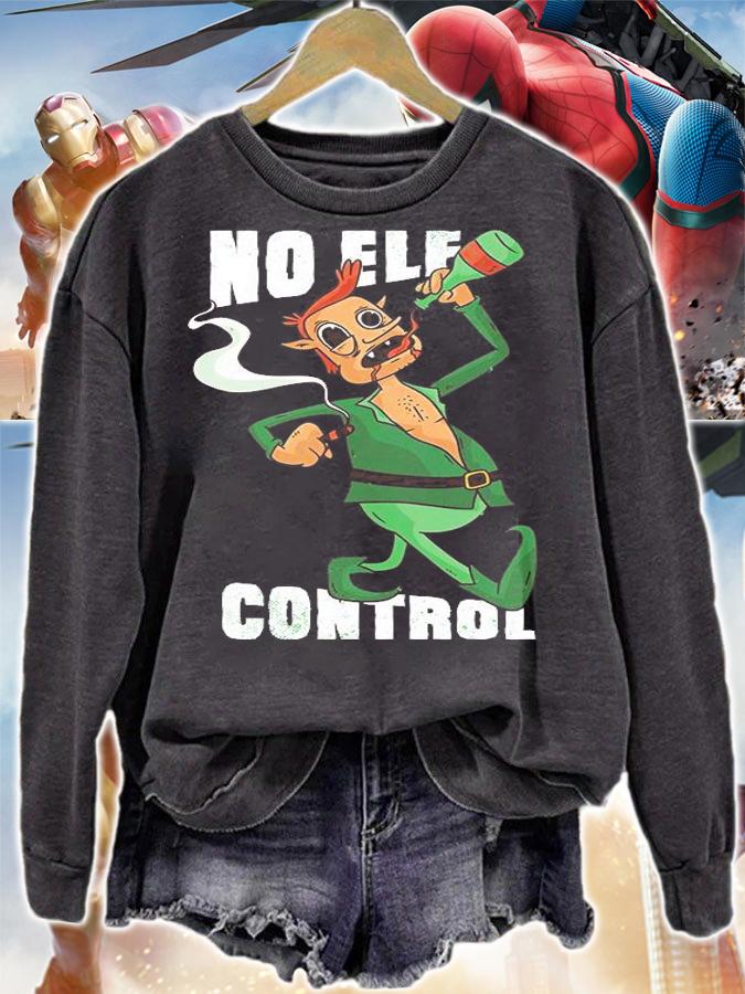 No Elf Control T-Shirt