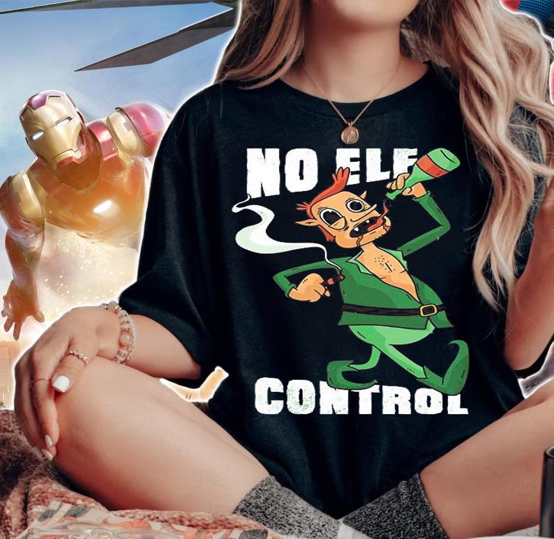 No Elf Control T-Shirt