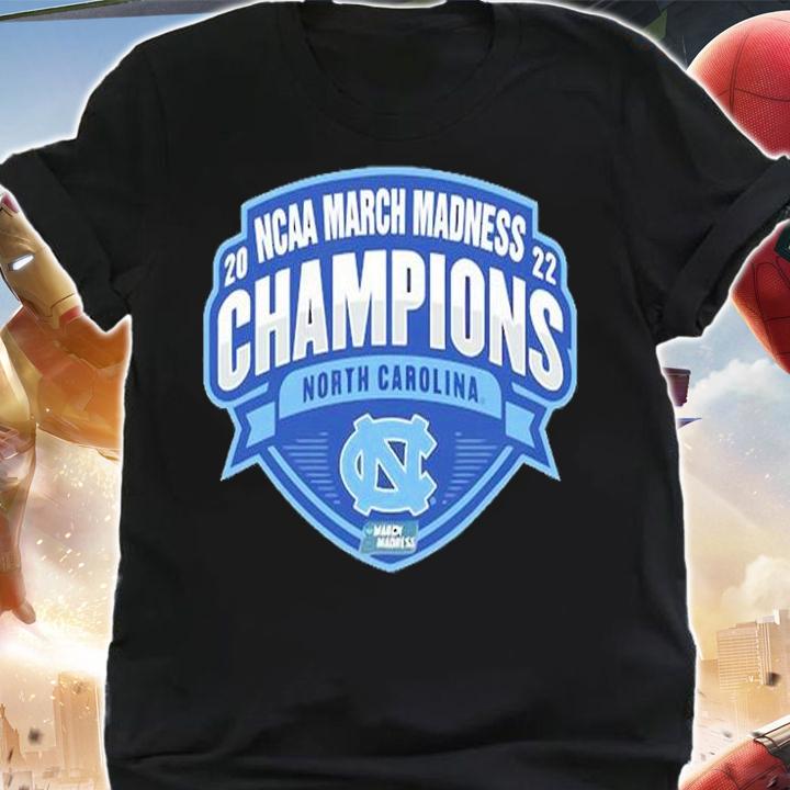 North Carolina Tar Heels Champions March Madness 2022 T-Shirt shirt