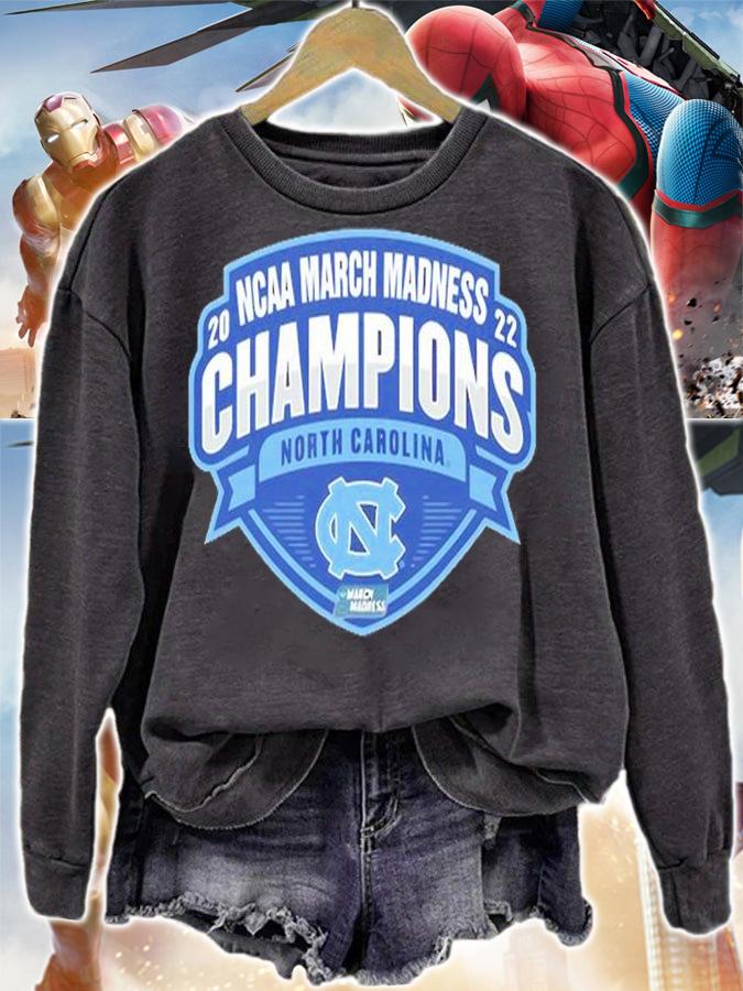 North Carolina Tar Heels Champions March Madness 2022 T-Shirt sweatshirt