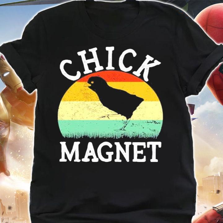 Retro Chick Magnet Gift For Players And Confident People Shirt