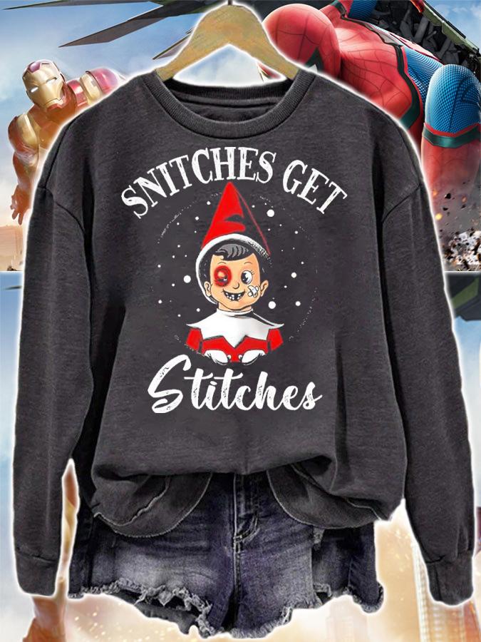 Snitches Get Stitches Shirt sweatshirt
