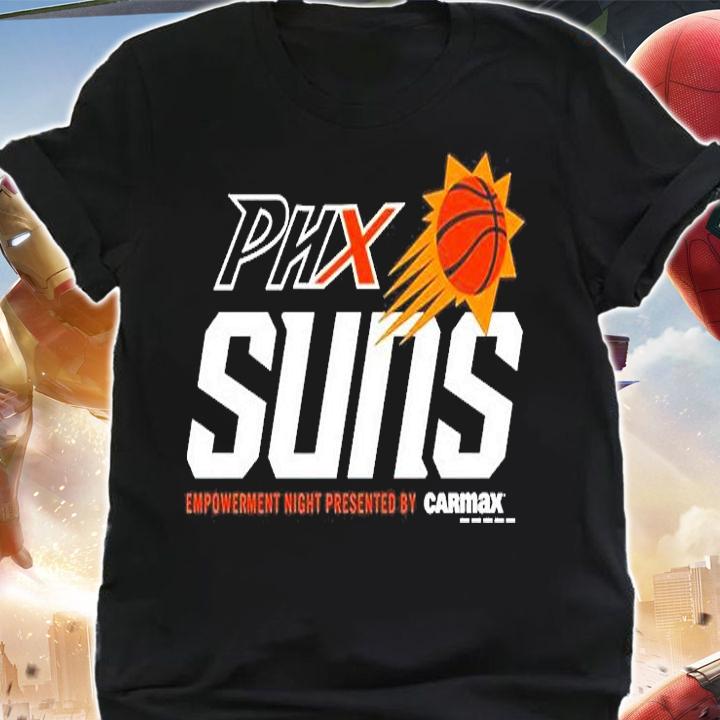 The Phoenix Suns And Mercury Merch Phx Suns Empowerment Night Presented By Carmax T-Shirt shirt