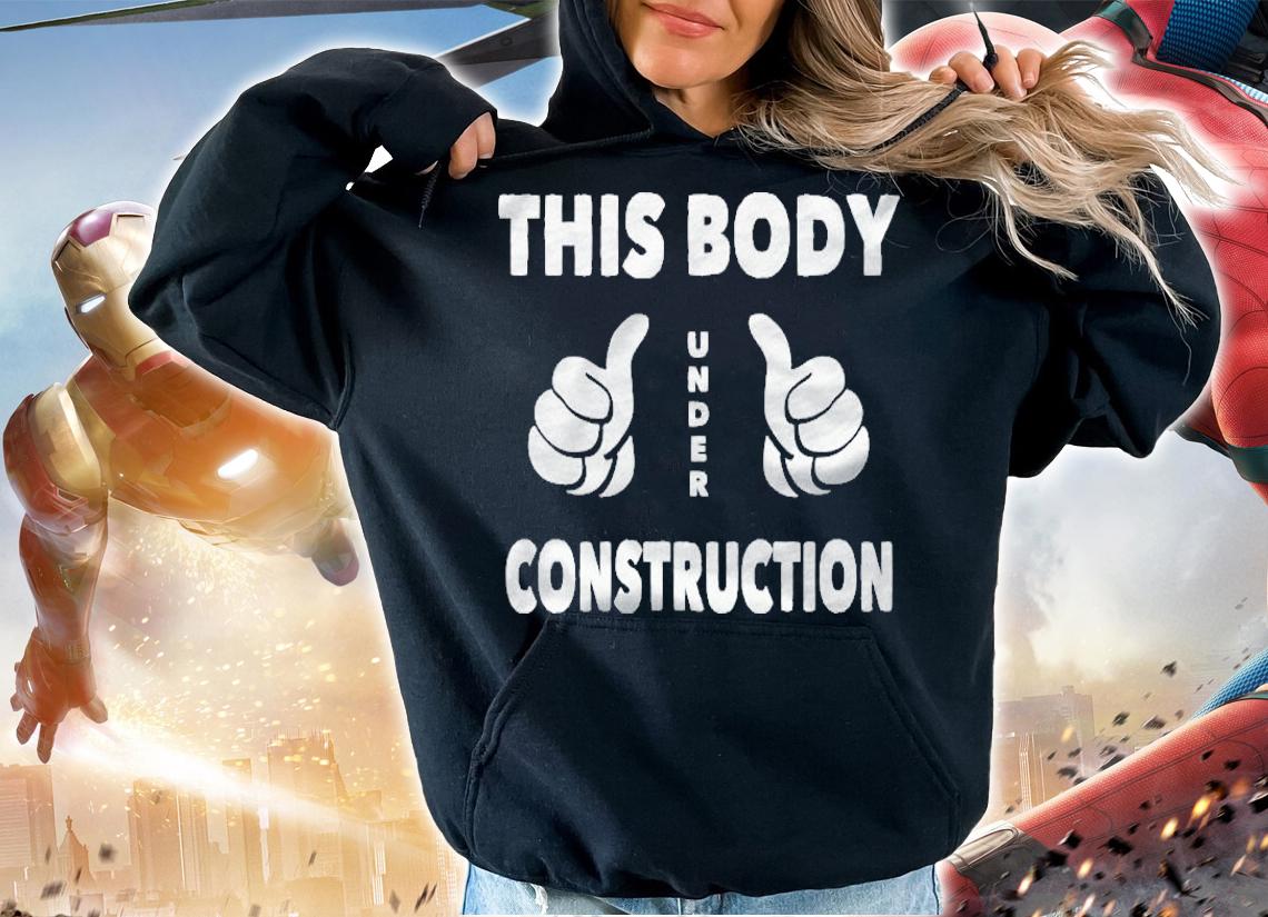 This Body Under Construction Gym Workout Shirt