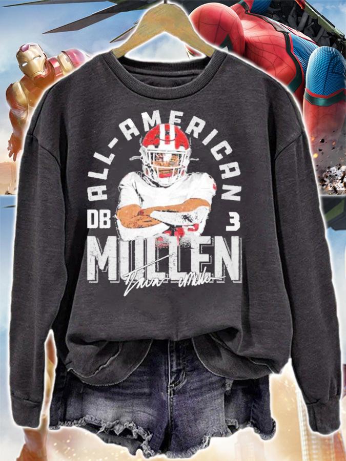 Tiawan Mullen College All American Indiana Signatures Shirt sweatshirt