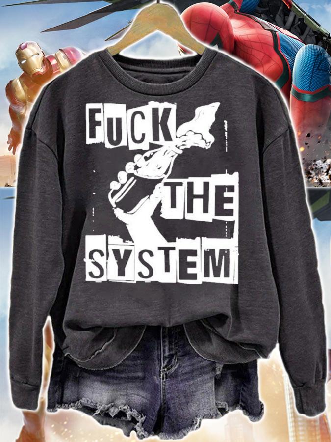 Tom Macdonald Fuck The System Hangover Gang Shirt sweatshirt