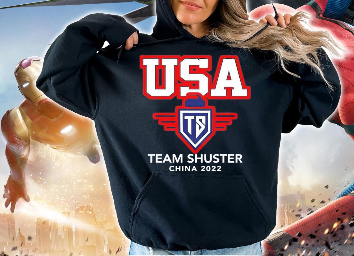 USA TS Team Shuster China 2022 T-Shirt hoodie
