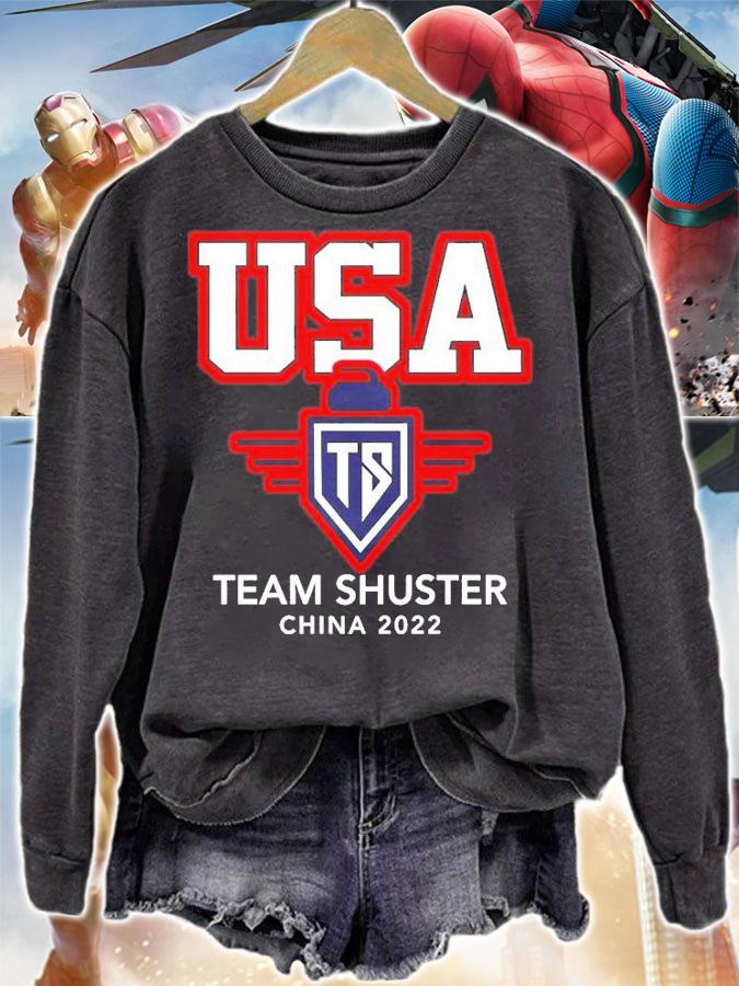 USA TS Team Shuster China 2022 T-Shirt sweatshirt