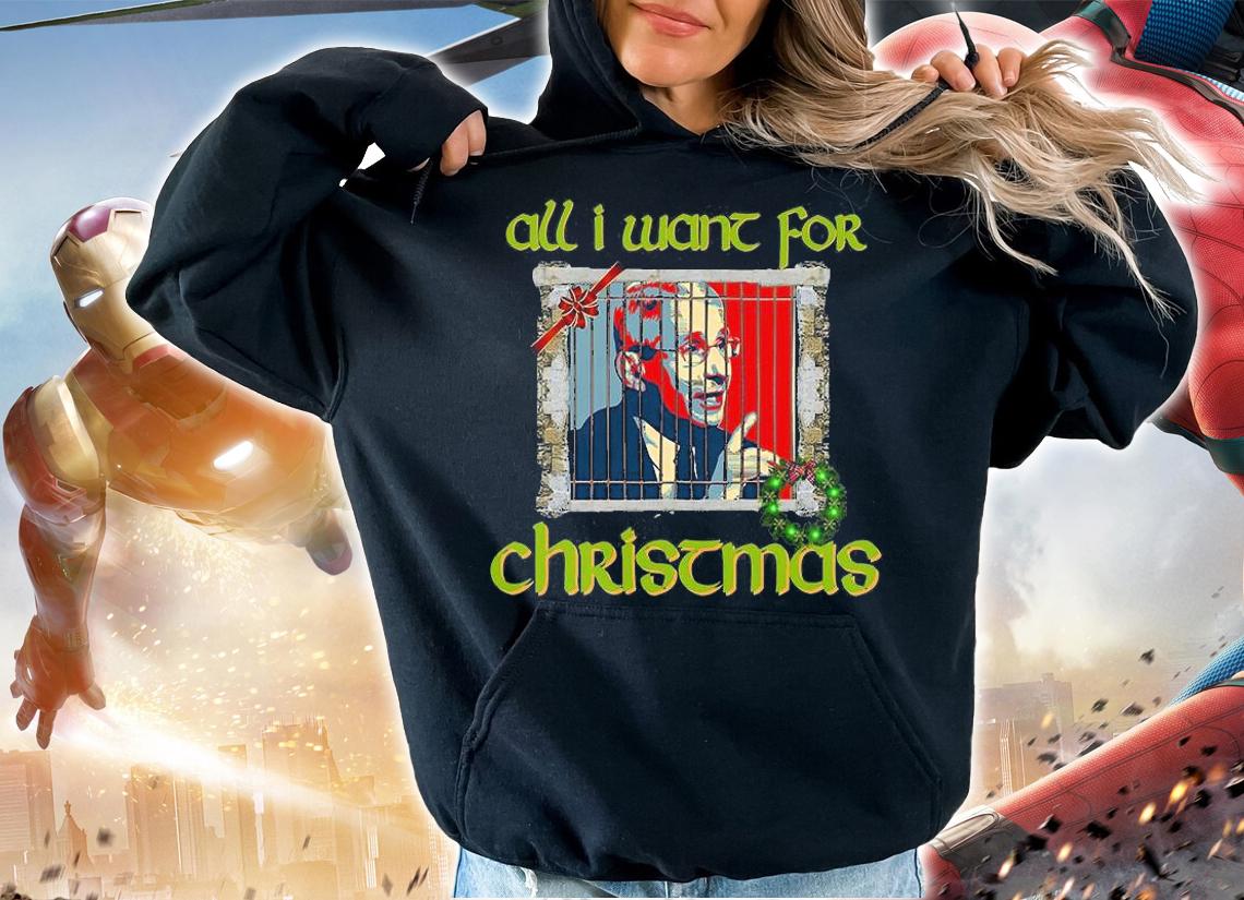 Fire Fauci For Christmas Arrest Dr Fauci Christmas Mandate Poster Vintage T-Shirt