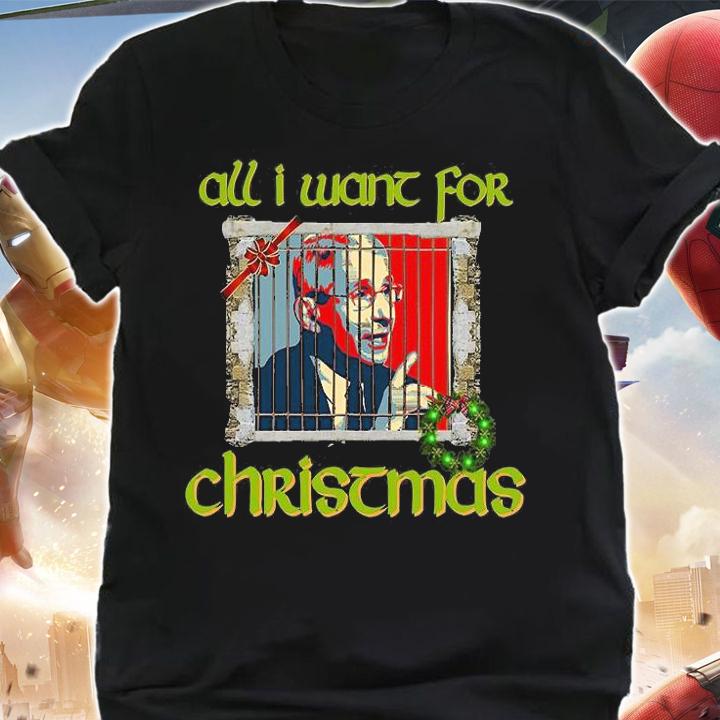 Fire Fauci For Christmas Arrest Dr Fauci Christmas Mandate Poster Vintage T-Shirt