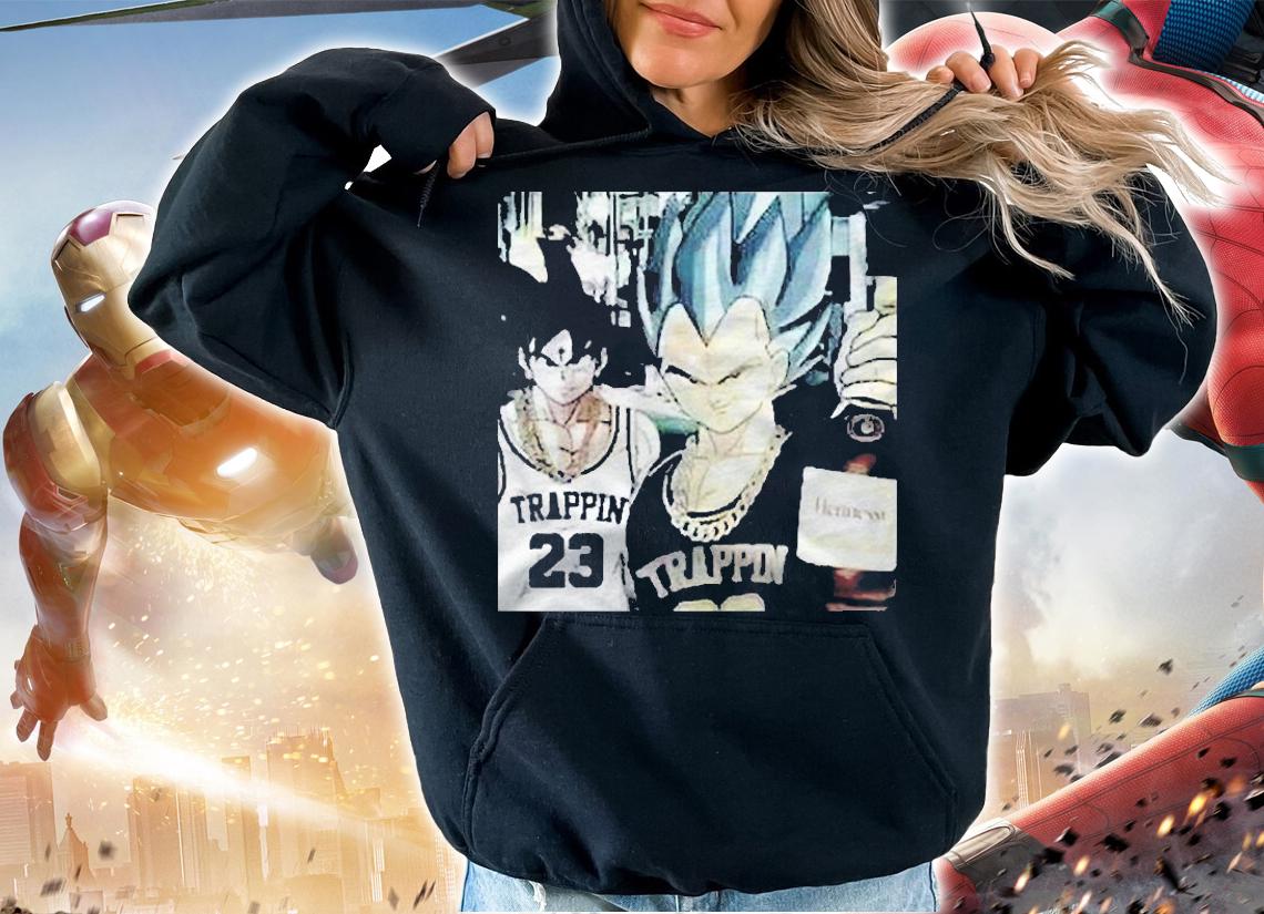 Goku And Vegeta Trappin Classic Tshirt2282 Essential Shirt hoodie