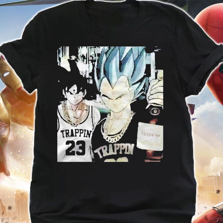 Goku And Vegeta Trappin Classic Tshirt2282 Essential Shirt shirt