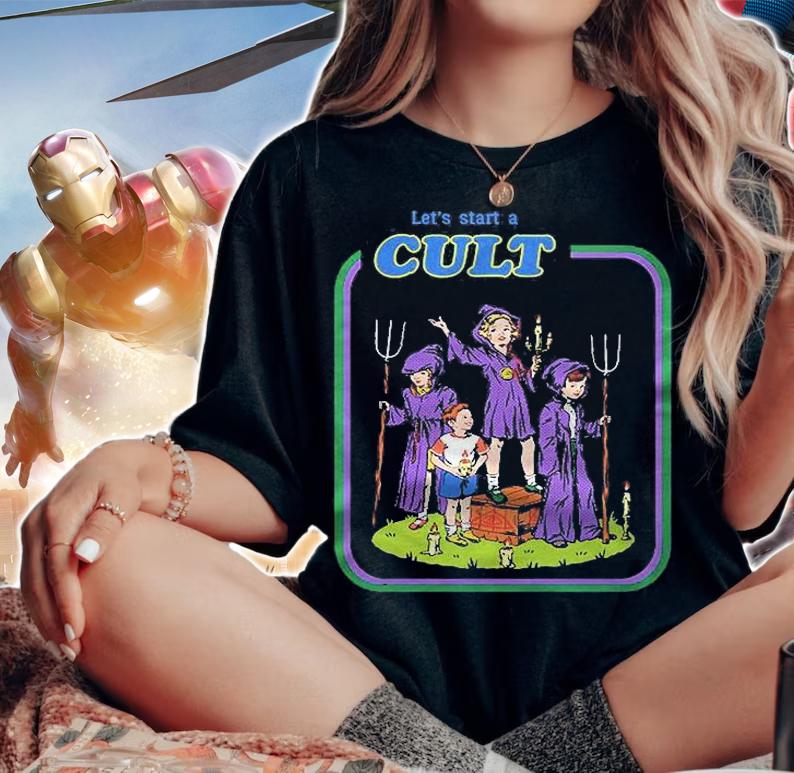 Lets Start A Cult Classic Shirt woman shirt