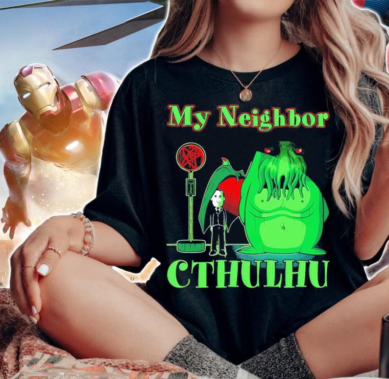 My Neighbor Cthulhu Totoro Shirt woman shirt
