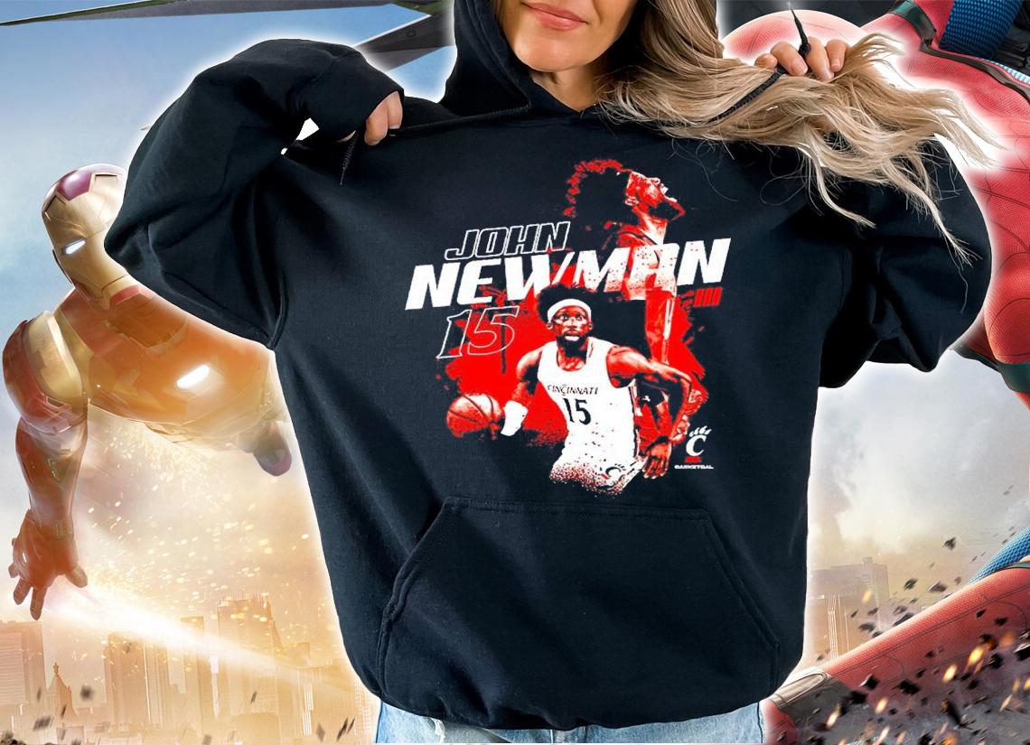 Playmaker John Newman III Cincinnati Basketball Shirt hoodie