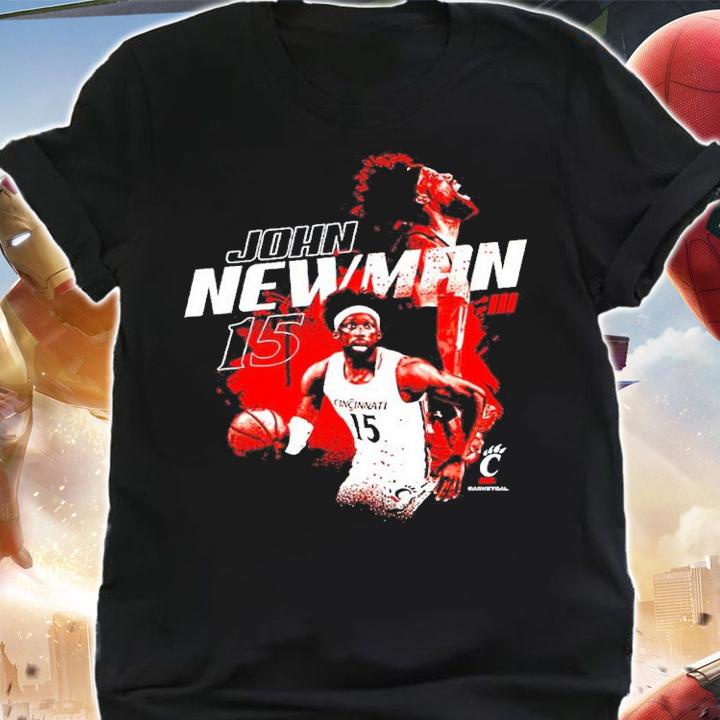 Playmaker John Newman III Cincinnati Basketball Shirt shirt