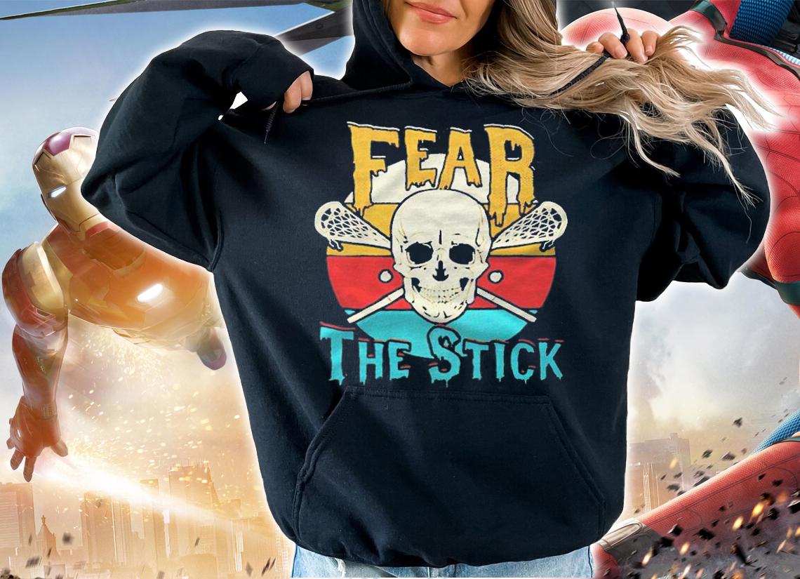 Skull fear the stick T-shirt