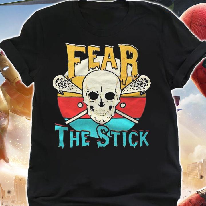 Skull fear the stick T-shirt