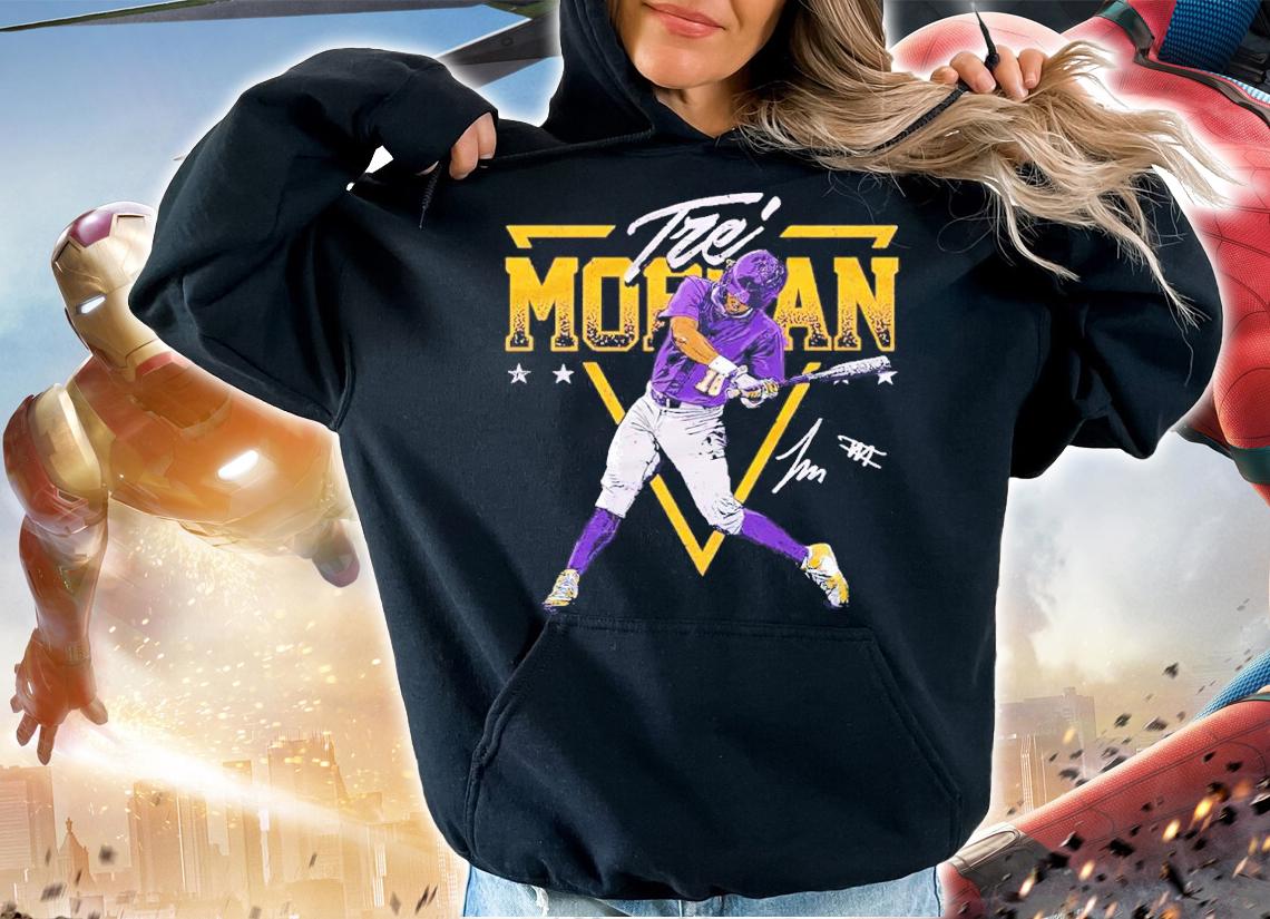 Tre Morgan Louisiana NIL baseball signature shirt hoodie