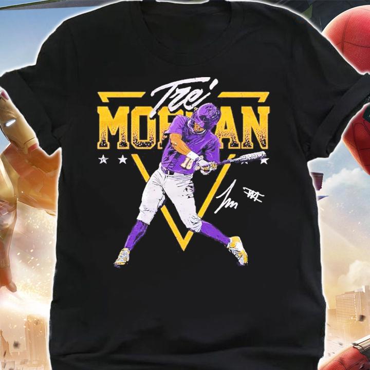 Tre Morgan Louisiana NIL baseball signature shirt shirt