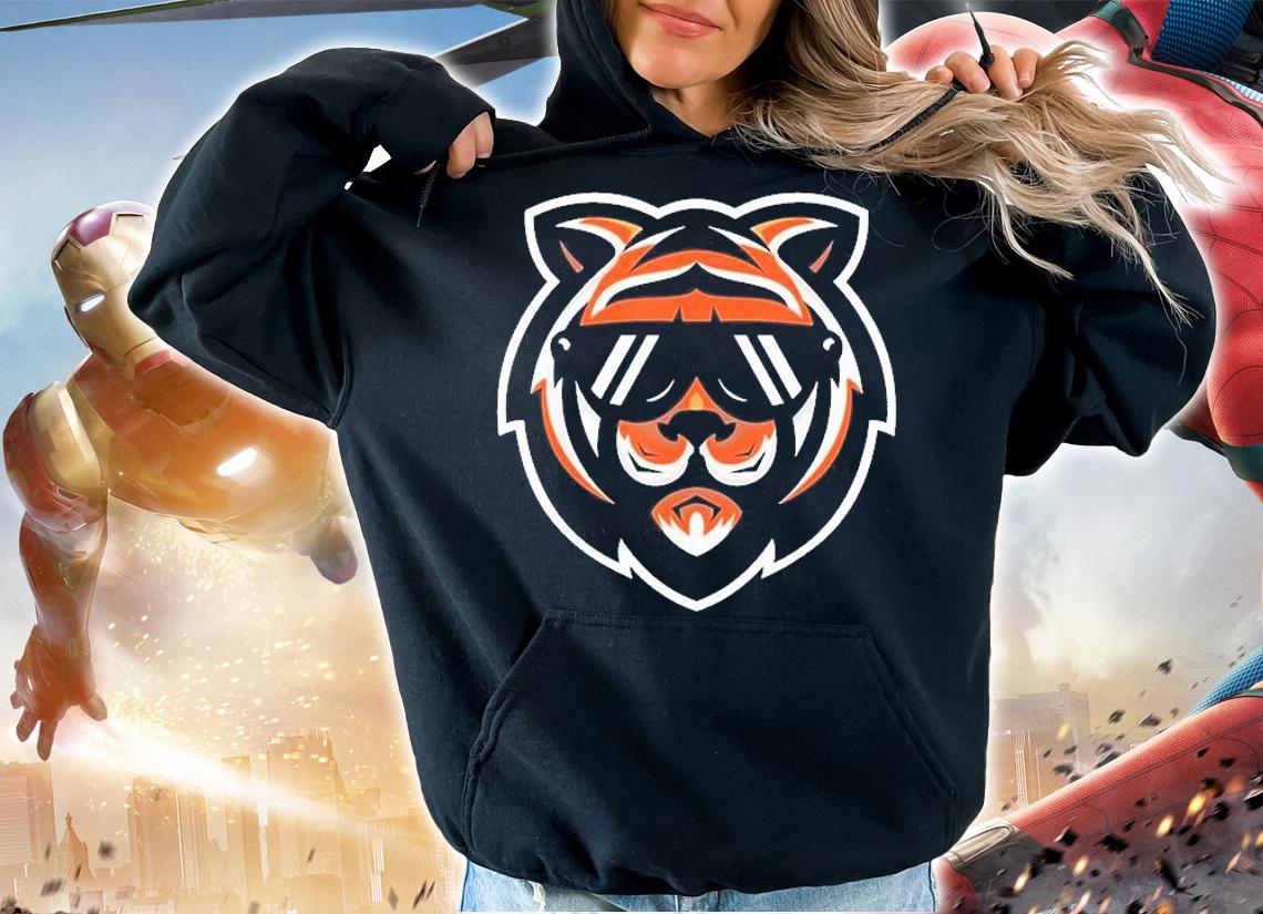 Cool Bengal Tiger with Sunglasses T-Shirt