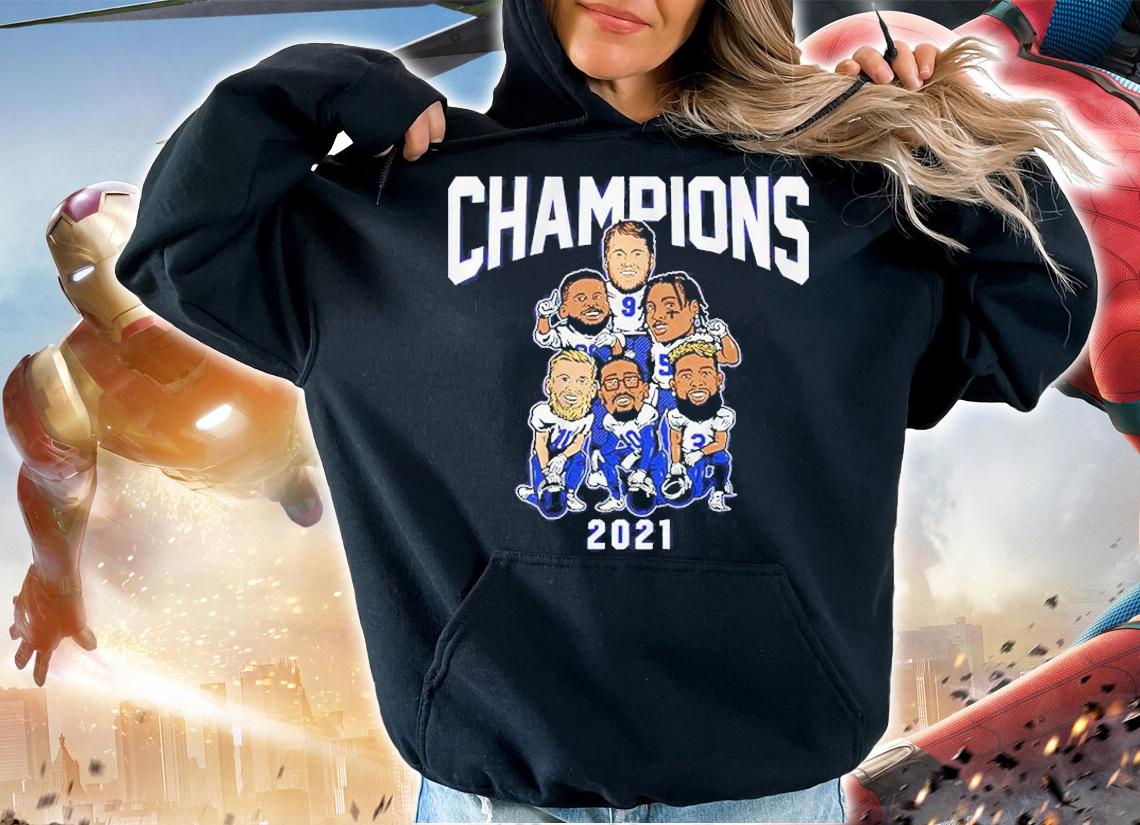 Los Angeles Champs Caricatures 2021 Shirt hoodie
