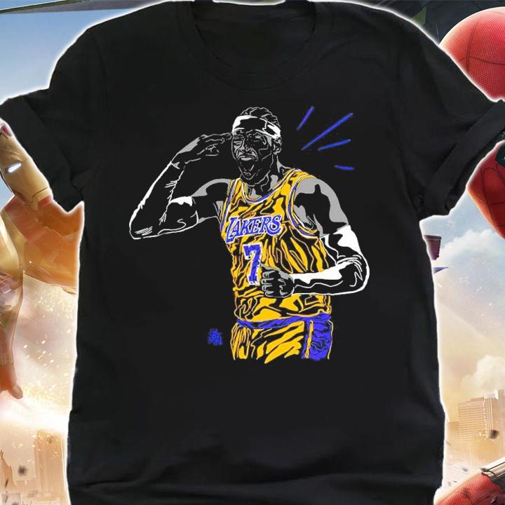 Melo Laker basketball shirt shirt