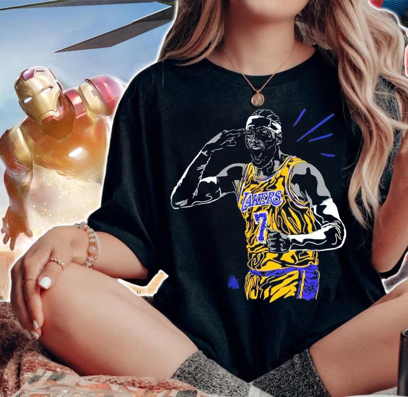 Melo Laker basketball shirt woman shirt